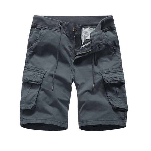 L'MONTE Imported Men's Cotton Grey Cargo Shorts My Store