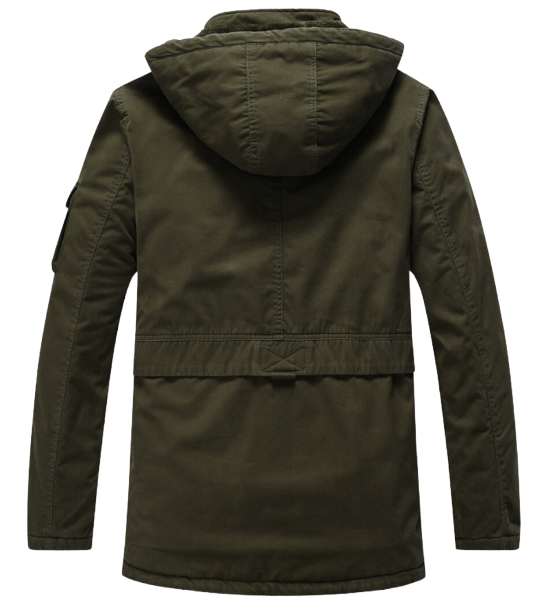 L'MONTE Men's Army Green Heavy-Duty Winter Jacket My Store