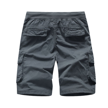 L'MONTE Imported Men's Cotton Grey Cargo Shorts My Store